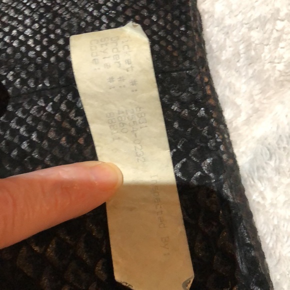 Vintage Leather/suede Skirt - Picture 9 of 9